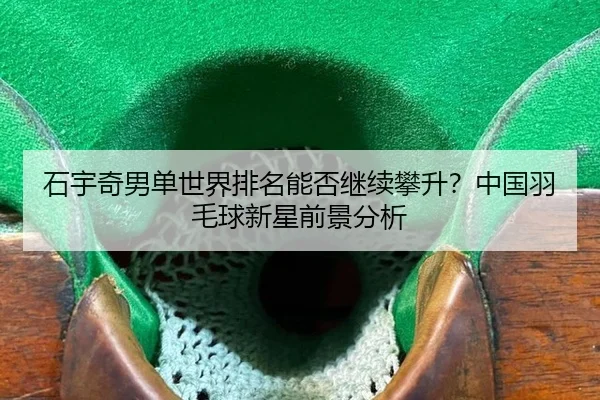 石宇奇男单世界排名能否继续攀升?中国羽毛球新星前景分析